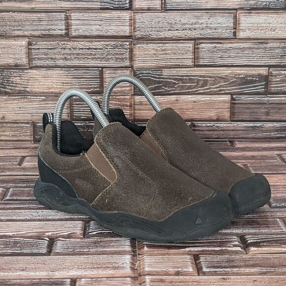Keen‎ Leather Slips Ons - kids 4 Women's 5.5 - Picture 1 of 10